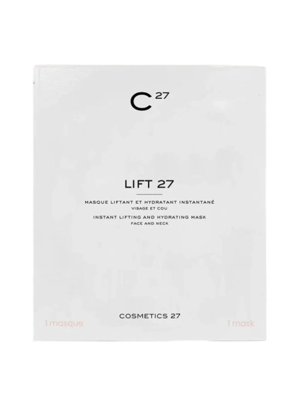 Lift 27 Instant Lifting & Hydrating Mask - 1 Mask